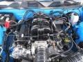 2010 Grabber Blue Ford Mustang V6 Coupe  photo #19