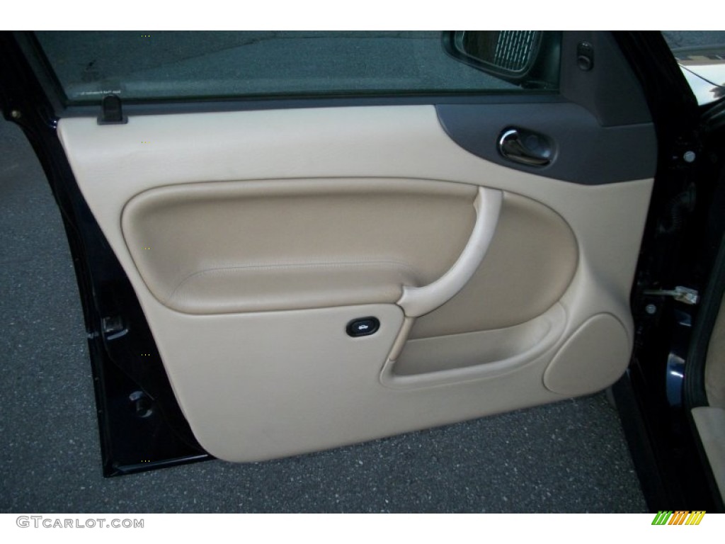 2002 9-3 SE Sedan - Midnight Blue Metallic / Sand Beige photo #9