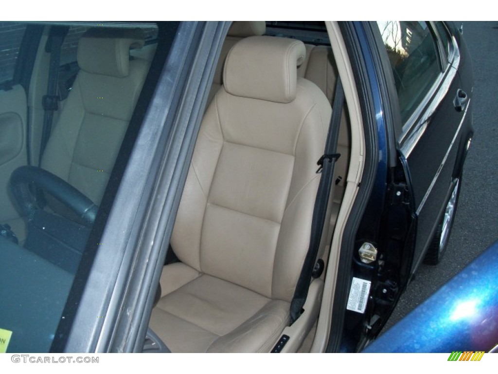 2002 9-3 SE Sedan - Midnight Blue Metallic / Sand Beige photo #10
