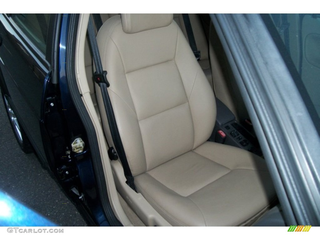 2002 9-3 SE Sedan - Midnight Blue Metallic / Sand Beige photo #18