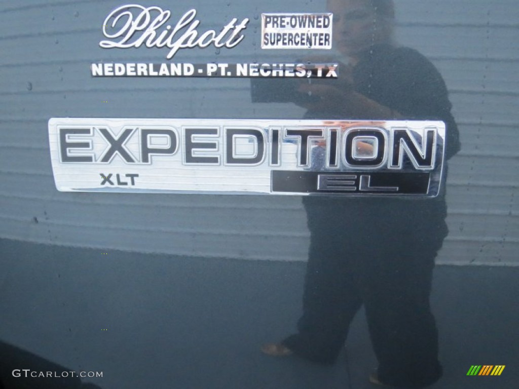 2009 Expedition EL XLT - Black Pearl Slate Metallic / Charcoal Black photo #18