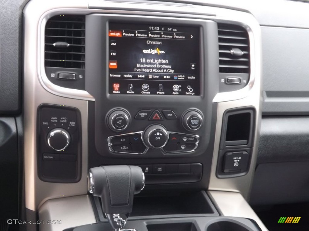 2013 Ram 1500 Lone Star Crew Cab 4x4 Controls Photo #73947510