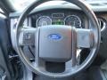 Charcoal Black 2009 Ford Expedition EL XLT Steering Wheel