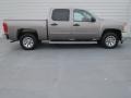 2012 Mocha Steel Metallic Chevrolet Silverado 1500 LS Crew Cab  photo #2