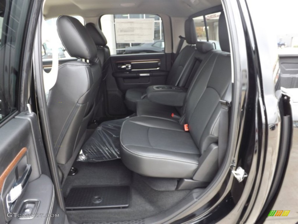 2013 Ram 1500 Laramie Crew Cab 4x4 Rear Seat Photo #73947983