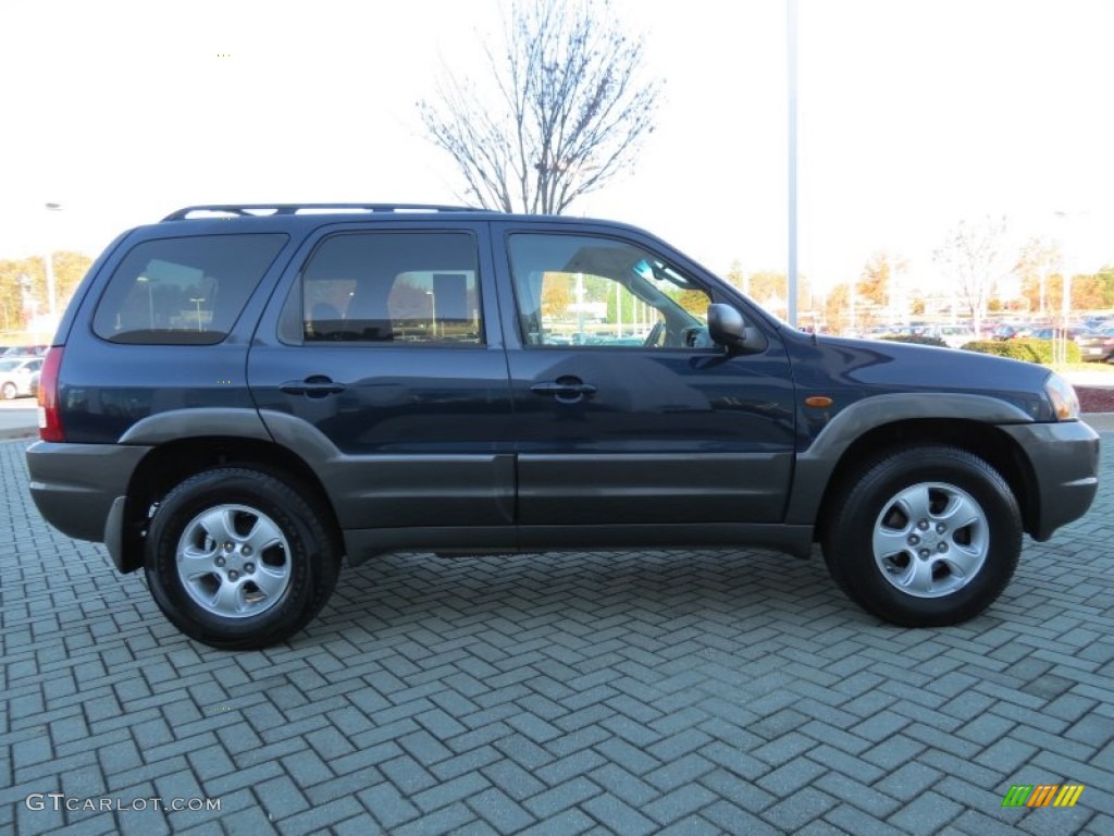 Calypso Blue Metallic 2004 Mazda Tribute LX V6 Exterior Photo #73948013