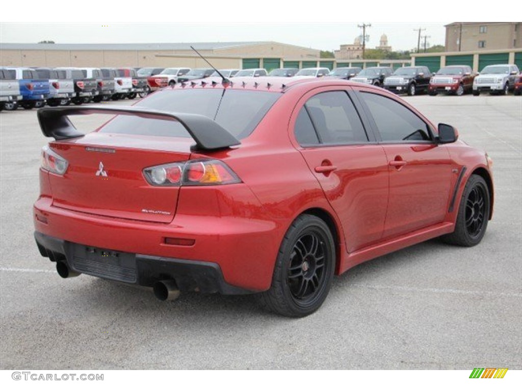 Rally Red Metallic 2008 Mitsubishi Lancer Evolution GSR Exterior Photo #73948294