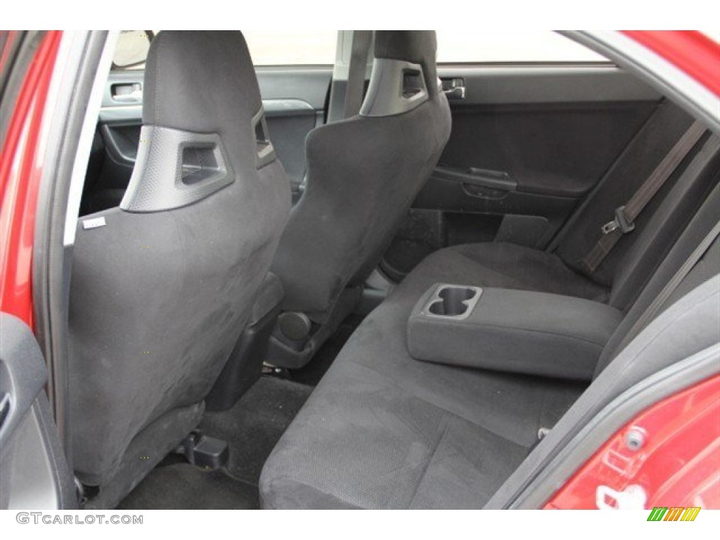 2008 Mitsubishi Lancer Evolution GSR Rear Seat Photo #73948394