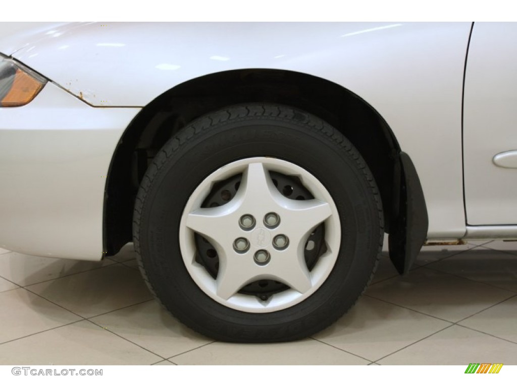 2003 Cavalier Sedan - Ultra Silver Metallic / Graphite Gray photo #16