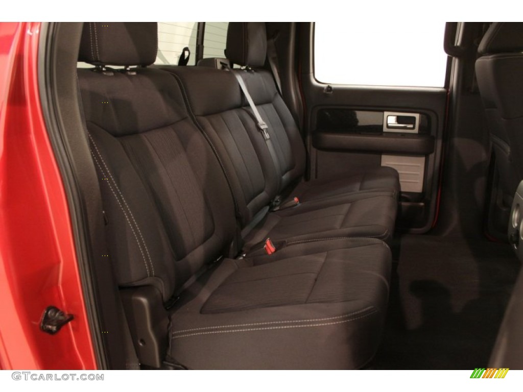 2010 F150 FX4 SuperCrew 4x4 - Red Candy Metallic / Black photo #13