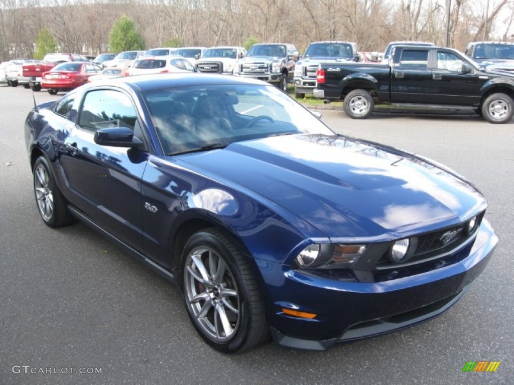 2011 Mustang GT Premium Coupe - Kona Blue Metallic / Charcoal Black photo #1