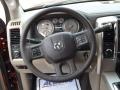 2012 Dodge Ram 3500 HD Light Pebble Beige/Bark Brown Interior Steering Wheel Photo