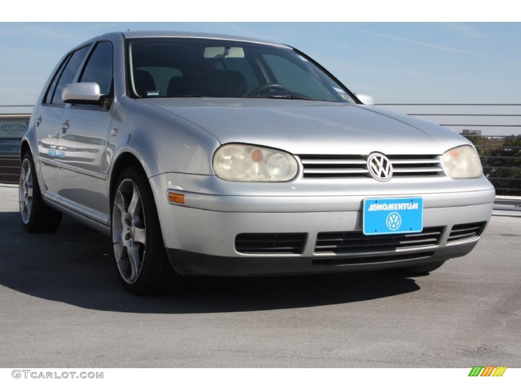 2003 Golf GLS 4 Door - Reflex Silver / Black photo #1