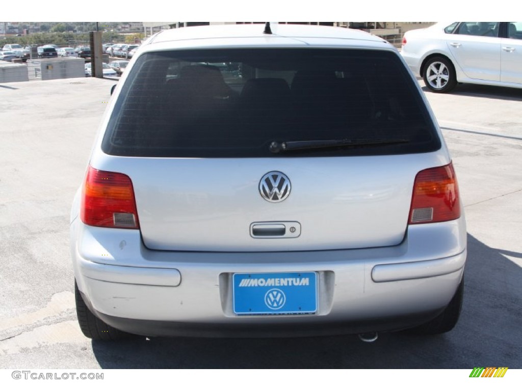 2003 Golf GLS 4 Door - Reflex Silver / Black photo #5