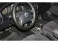 Black 2003 Volkswagen Golf GLS 4 Door Interior Color