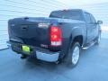 2008 Midnight Blue Metallic GMC Sierra 1500 SLE Crew Cab  photo #3