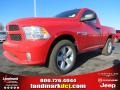 2013 Flame Red Ram 1500 Express Regular Cab  photo #1