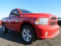 2013 Flame Red Ram 1500 Express Regular Cab  photo #4