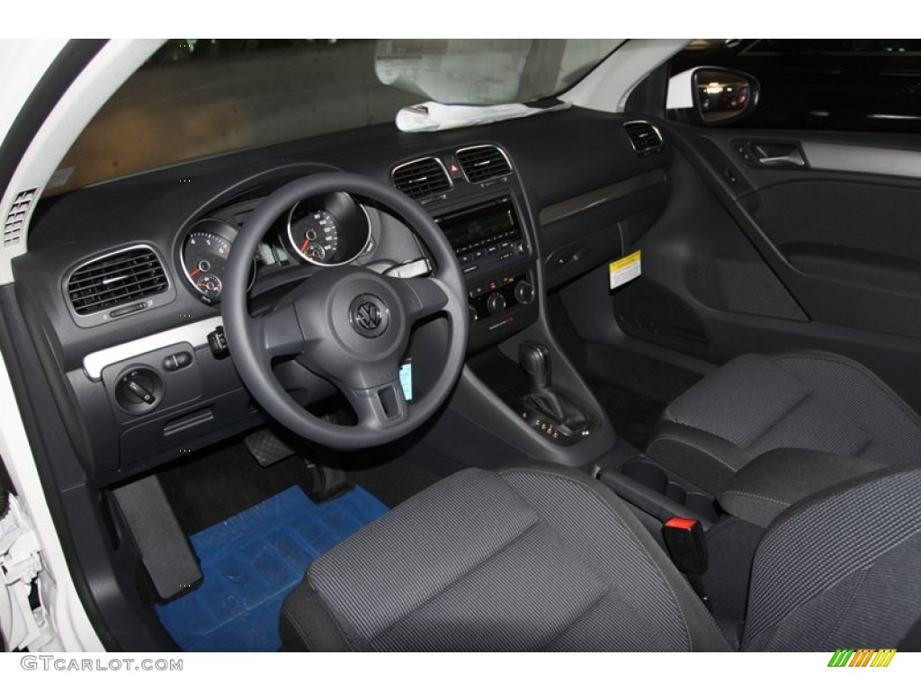 Titan Black Interior 2013 Volkswagen Golf 2 Door Photo #73950869