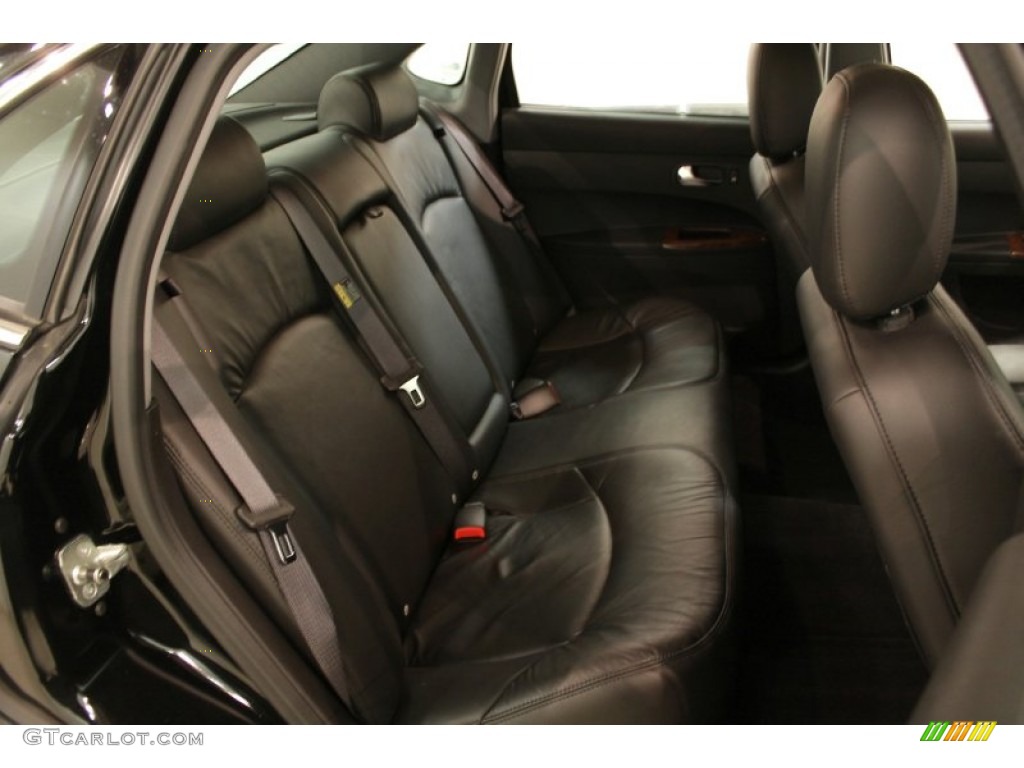Ebony Interior 2005 Buick LaCrosse CXL Photo #73951214