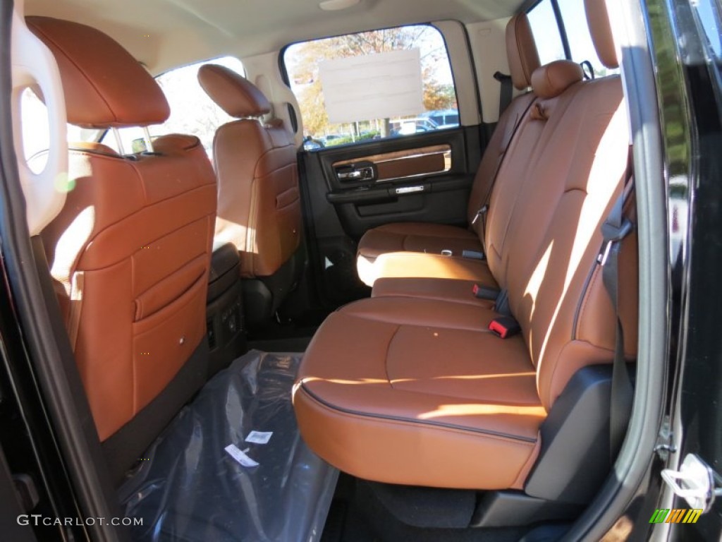 Longhorn Black Cattle Tan Interior 2013 Ram 1500 Laramie