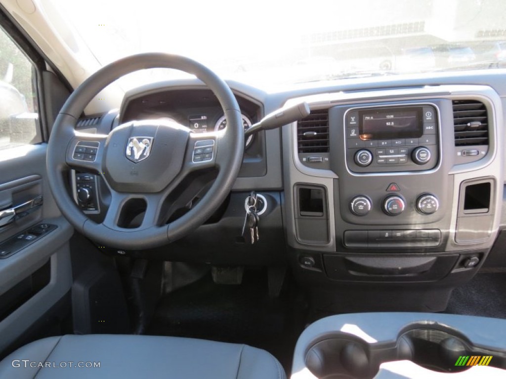 2013 Ram 1500 Tradesman Regular Cab Black/Diesel Gray Dashboard Photo #73952309