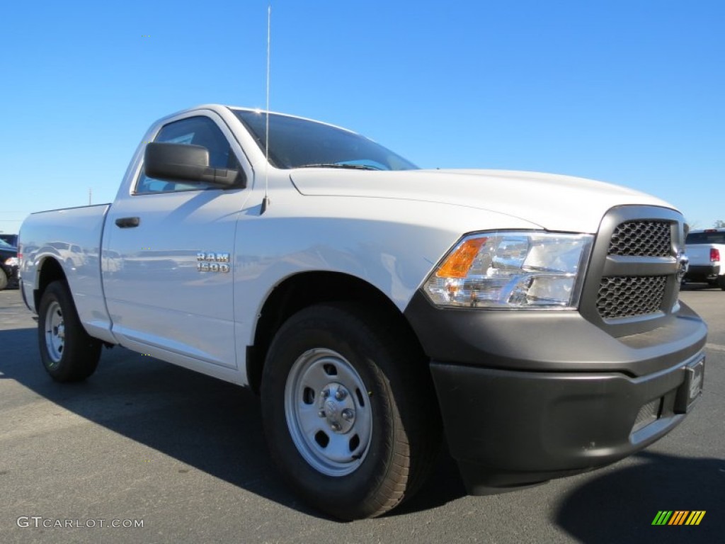 Bright White 2013 Ram 1500 Tradesman Regular Cab Exterior Photo #73952434