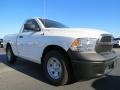 Bright White 2013 Ram 1500 Tradesman Regular Cab Exterior