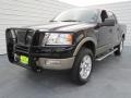 2005 Black Ford F150 Lariat SuperCrew 4x4  photo #6