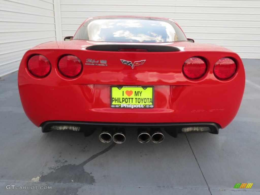2005 Corvette Coupe - Precision Red / Cashmere photo #4
