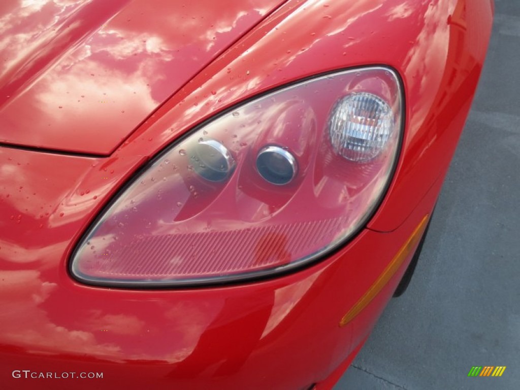 2005 Corvette Coupe - Precision Red / Cashmere photo #8