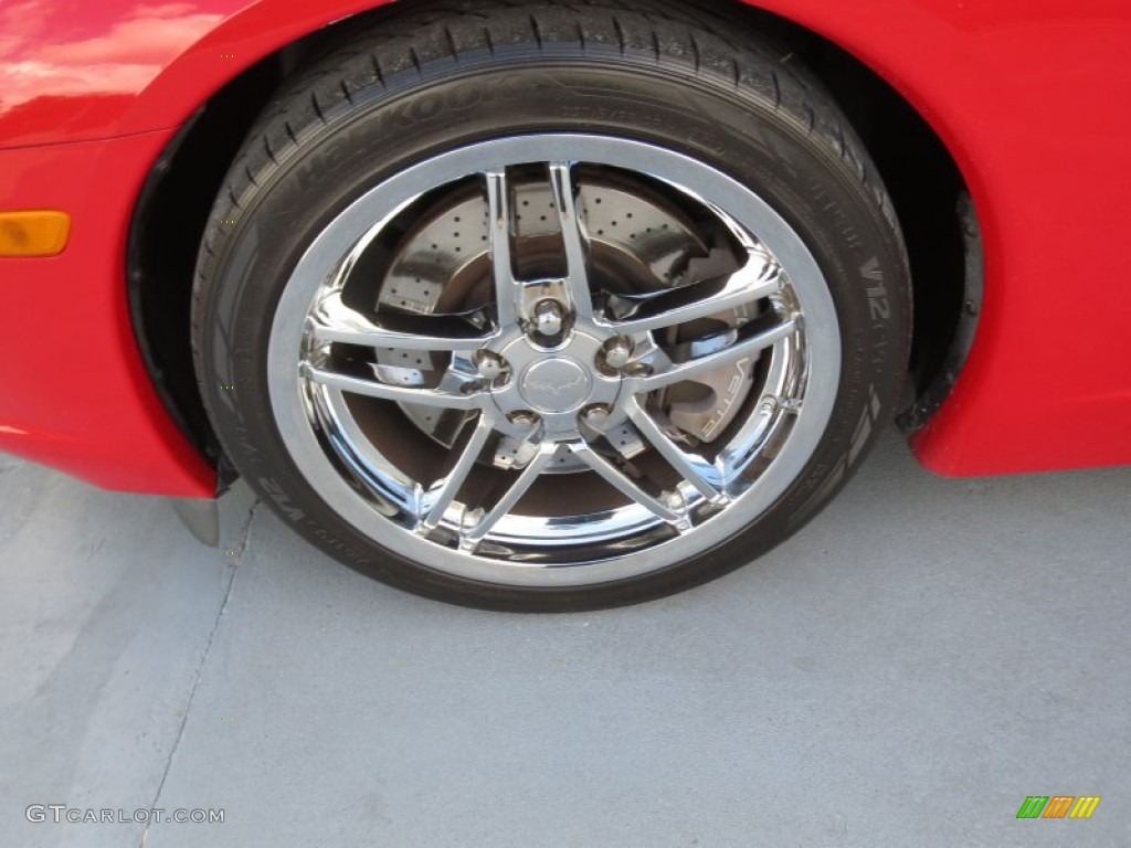 2005 Corvette Coupe - Precision Red / Cashmere photo #11