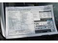  2013 A5 2.0T quattro Cabriolet Window Sticker