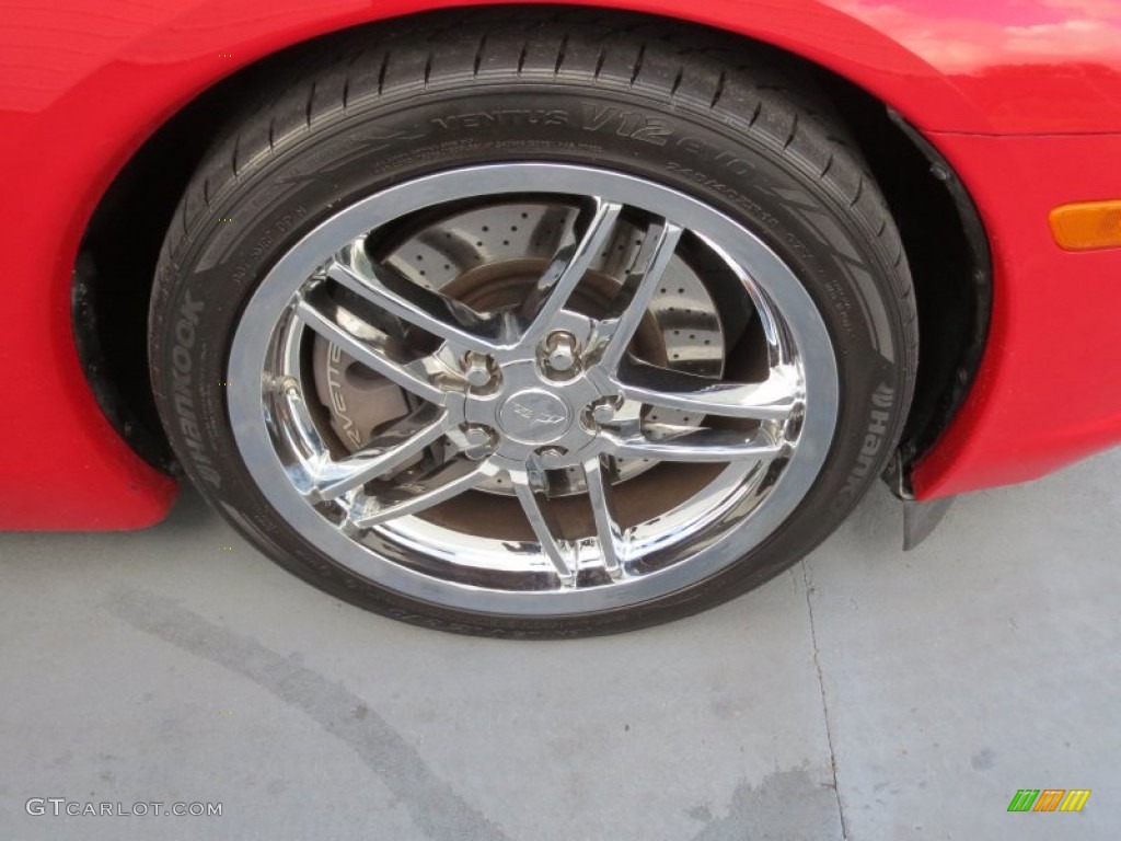 2005 Corvette Coupe - Precision Red / Cashmere photo #14