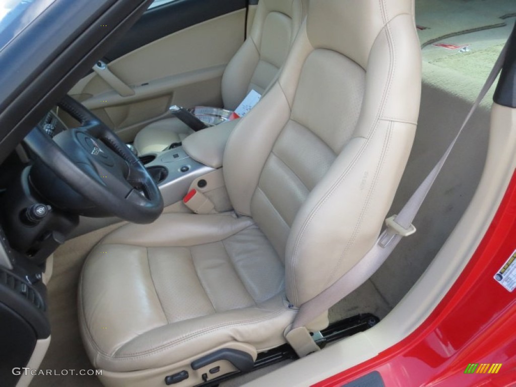 2005 Corvette Coupe - Precision Red / Cashmere photo #25