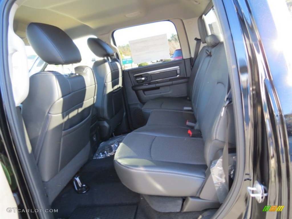 Black Interior 2013 Ram 1500 Sport Crew Cab Photo #73954120