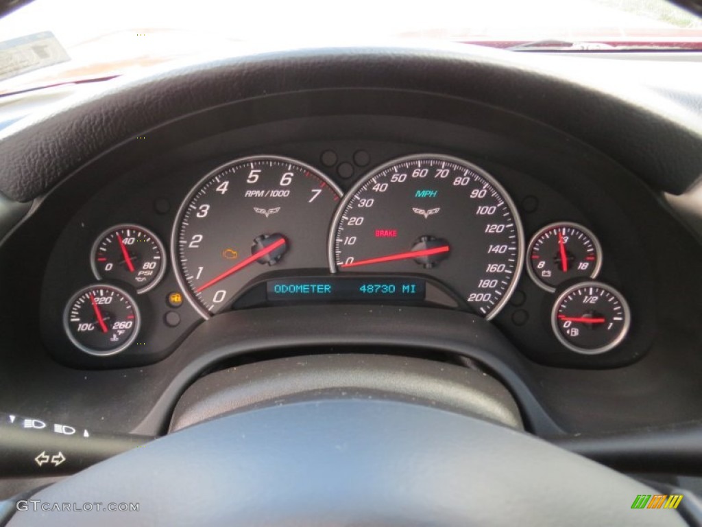 2005 Corvette Coupe - Precision Red / Cashmere photo #35