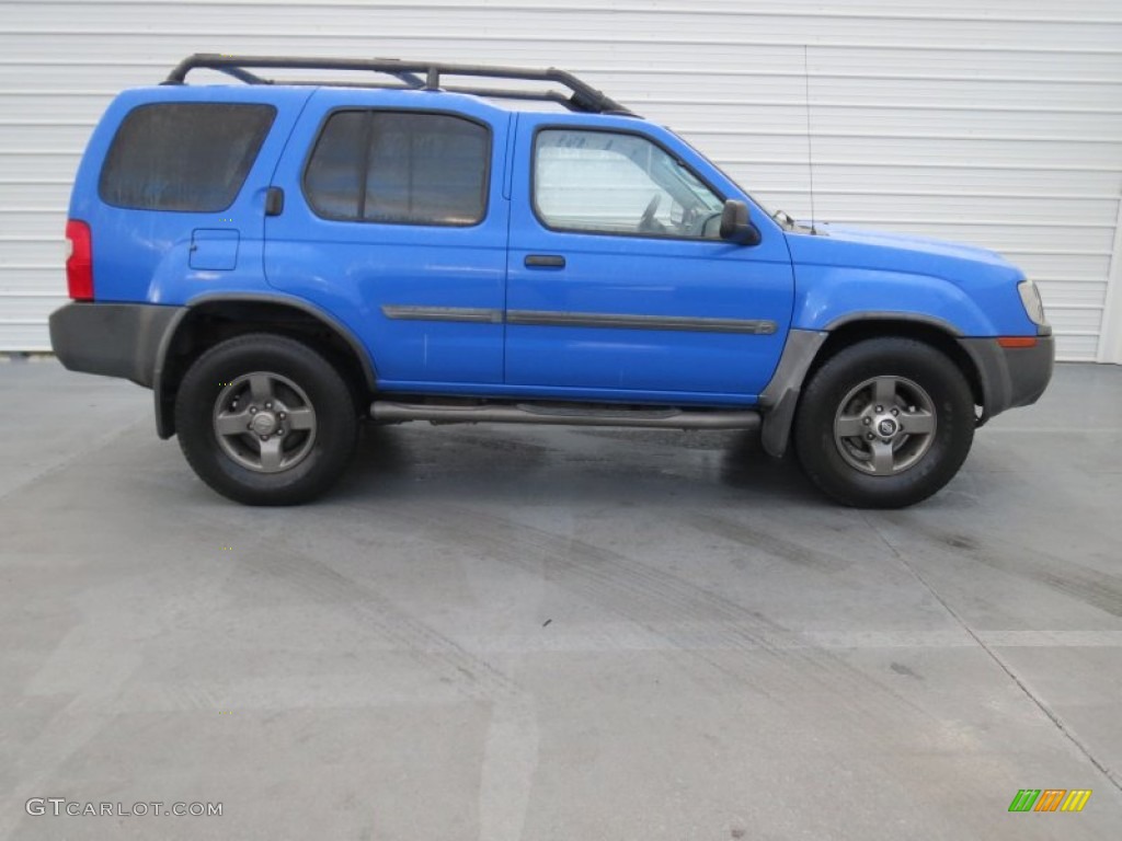 Shock Blue 2002 Nissan Xterra SE V6 Exterior Photo #73954337