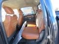 Rear Seat of 2013 1500 Laramie Longhorn Crew Cab 4x4