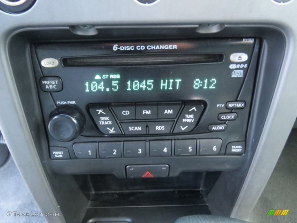 2002 Nissan Xterra SE V6 Audio System Photos