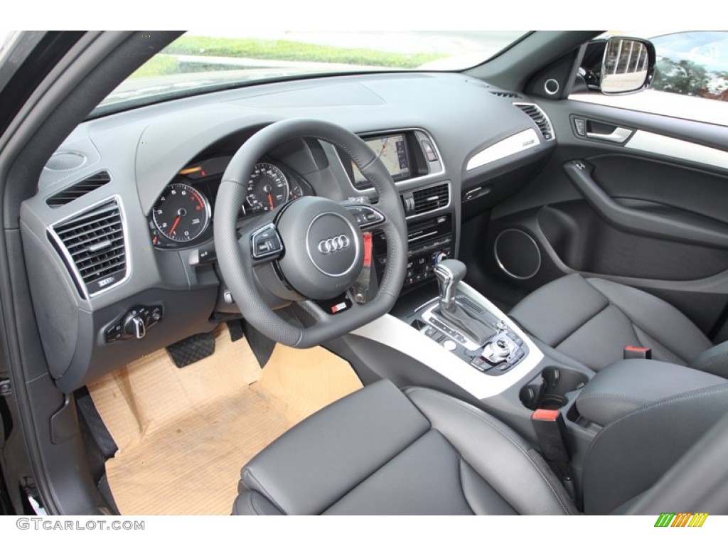Black Interior 2013 Audi Q5 3.0 TFSI quattro Photo #73955039