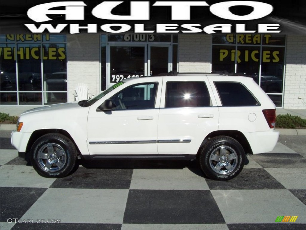 2007 Stone White Jeep Grand Cherokee Limited 73934779