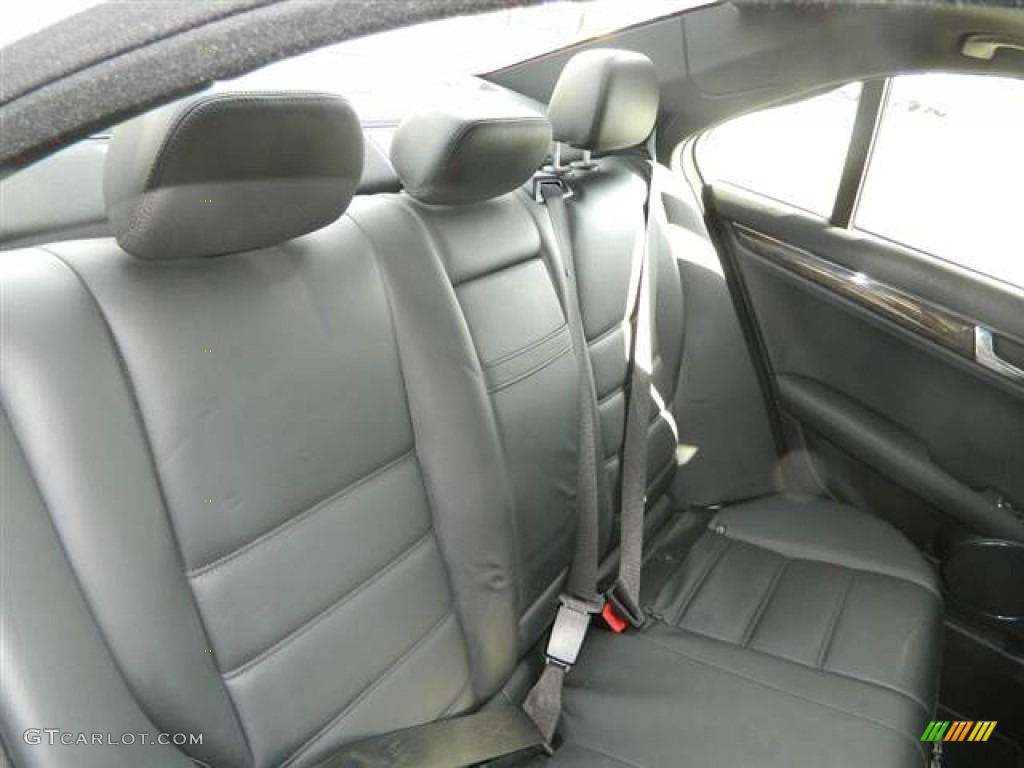 2009 Mercedes-Benz C 63 AMG Rear Seat Photo #73957340