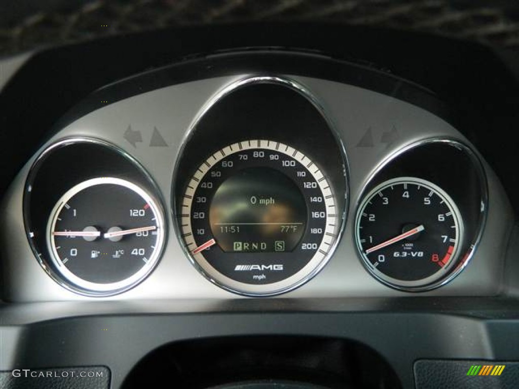2009 Mercedes-Benz C 63 AMG Gauges Photo #73957541