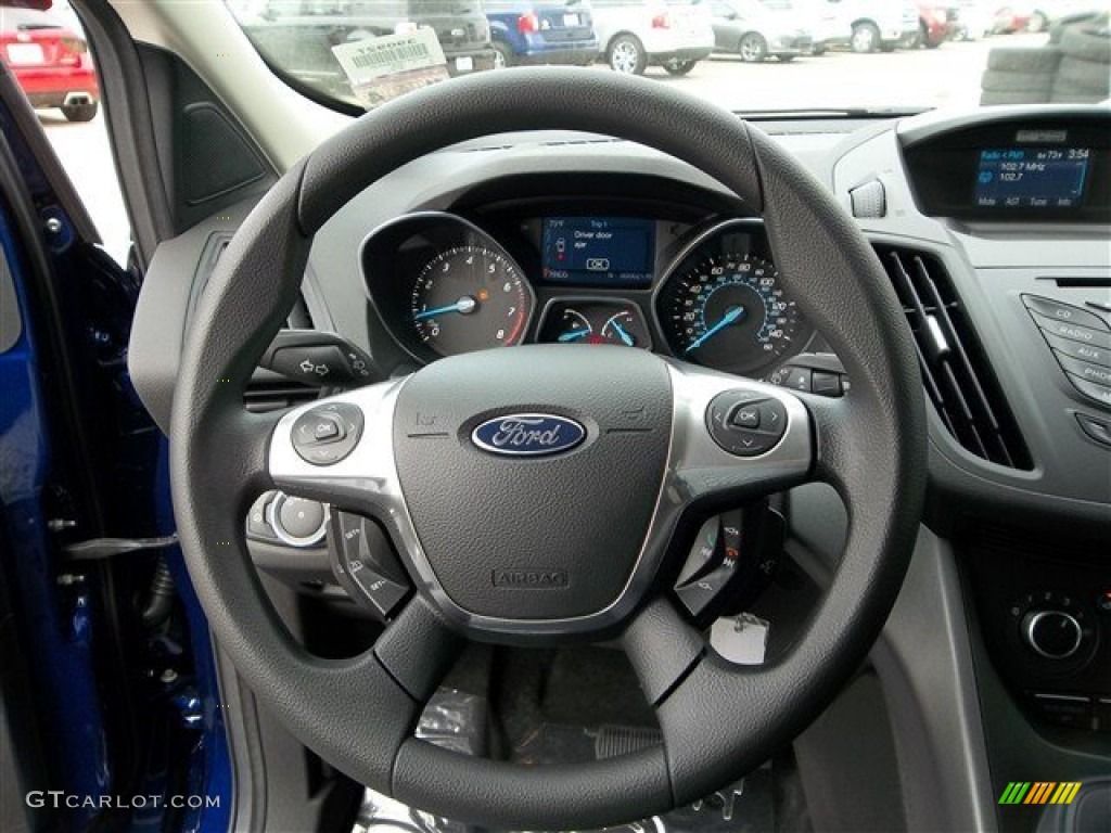 2013 Escape S - Deep Impact Blue Metallic / Charcoal Black photo #45