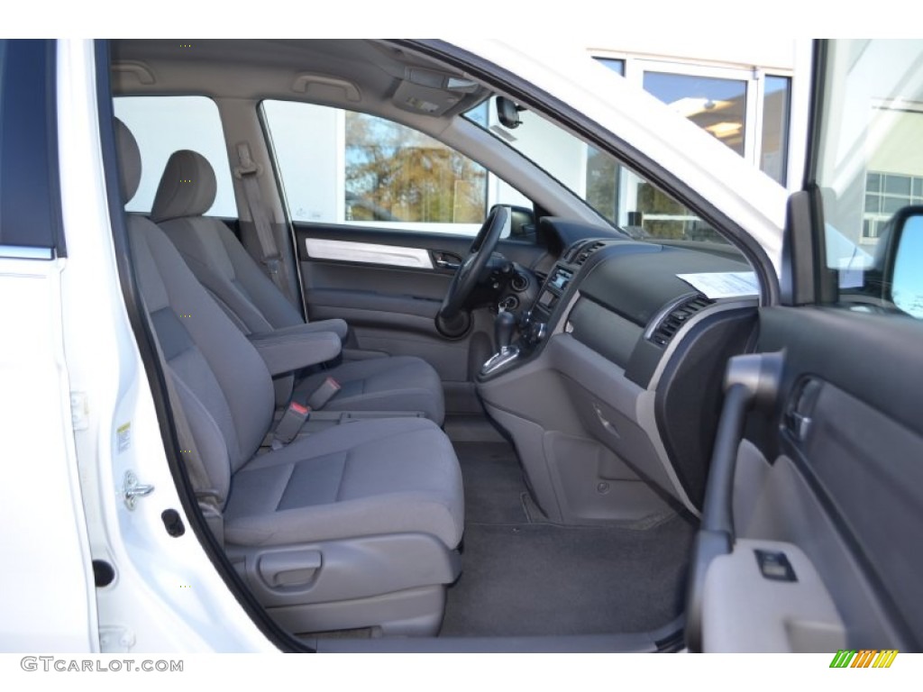 2010 CR-V LX - Taffeta White / Gray photo #10