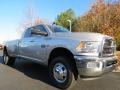 Bright Silver Metallic 2012 Dodge Ram 3500 HD Big Horn Crew Cab 4x4 Dually Exterior