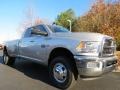 2012 Bright Silver Metallic Dodge Ram 3500 HD Big Horn Crew Cab 4x4 Dually  photo #4