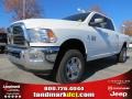 2012 Bright White Dodge Ram 2500 HD Big Horn Crew Cab 4x4  photo #1