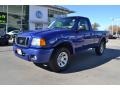 Sonic Blue Metallic 2004 Ford Ranger Edge Regular Cab